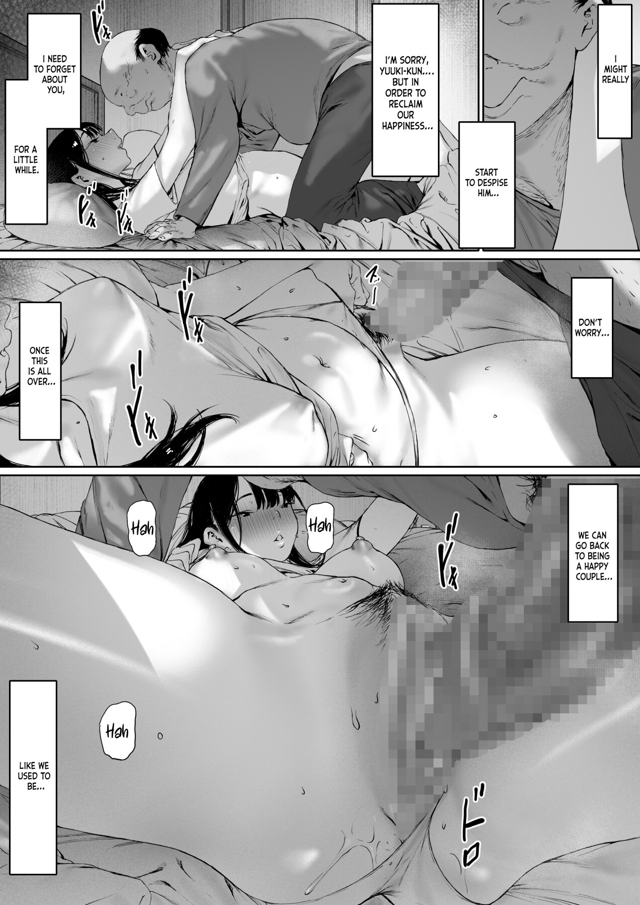 Hentai Manga Comic-Now Living with my father-in-law, I was supposed to have a happy newlywed life-Chapter 3-50